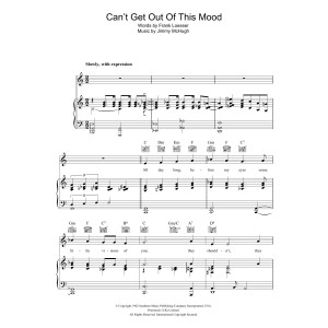 Can't Get Out Of This Mood