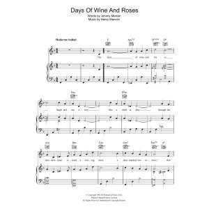 Days Of Wine And Roses