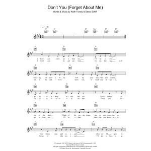 Don't You (Forget About Me)