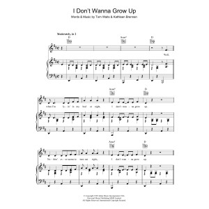 I Don't Wanna Grow Up