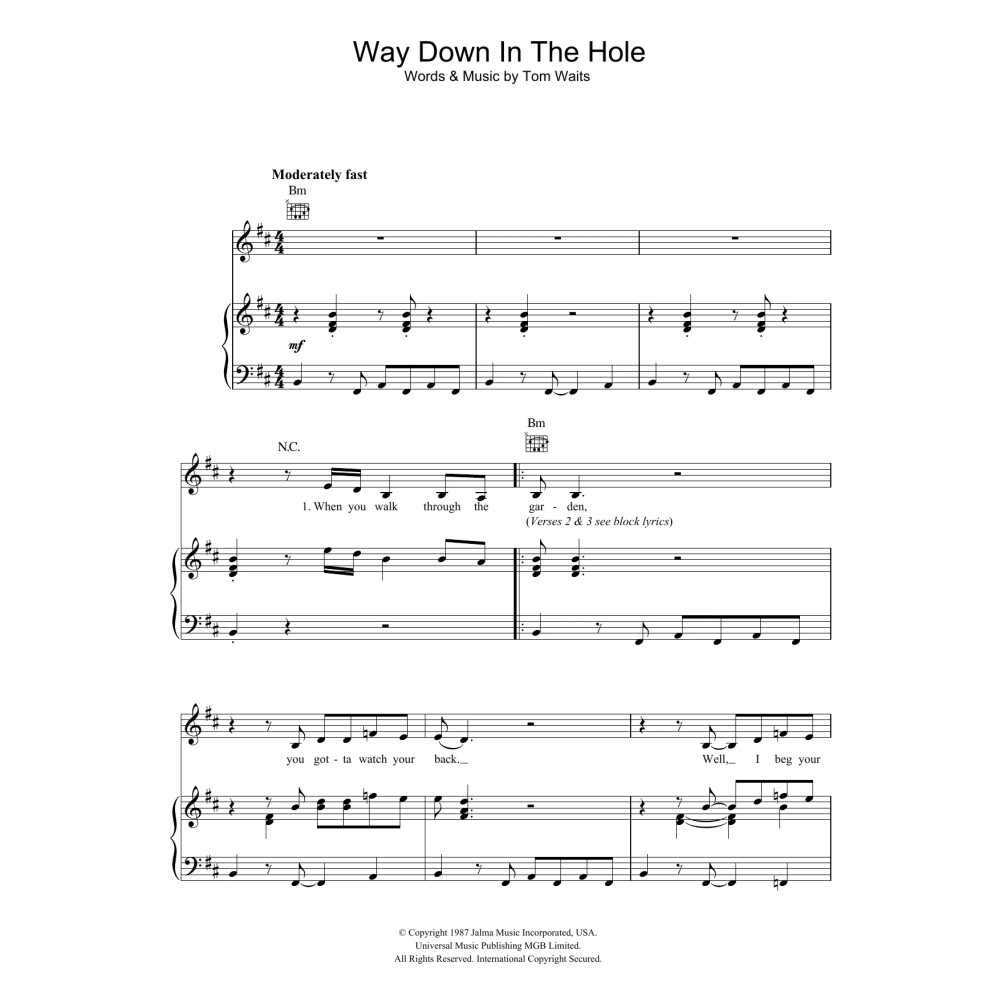 Way Down In The Hole