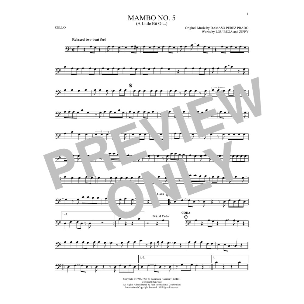 Mambo No. 5 (A Little Bit Of...)