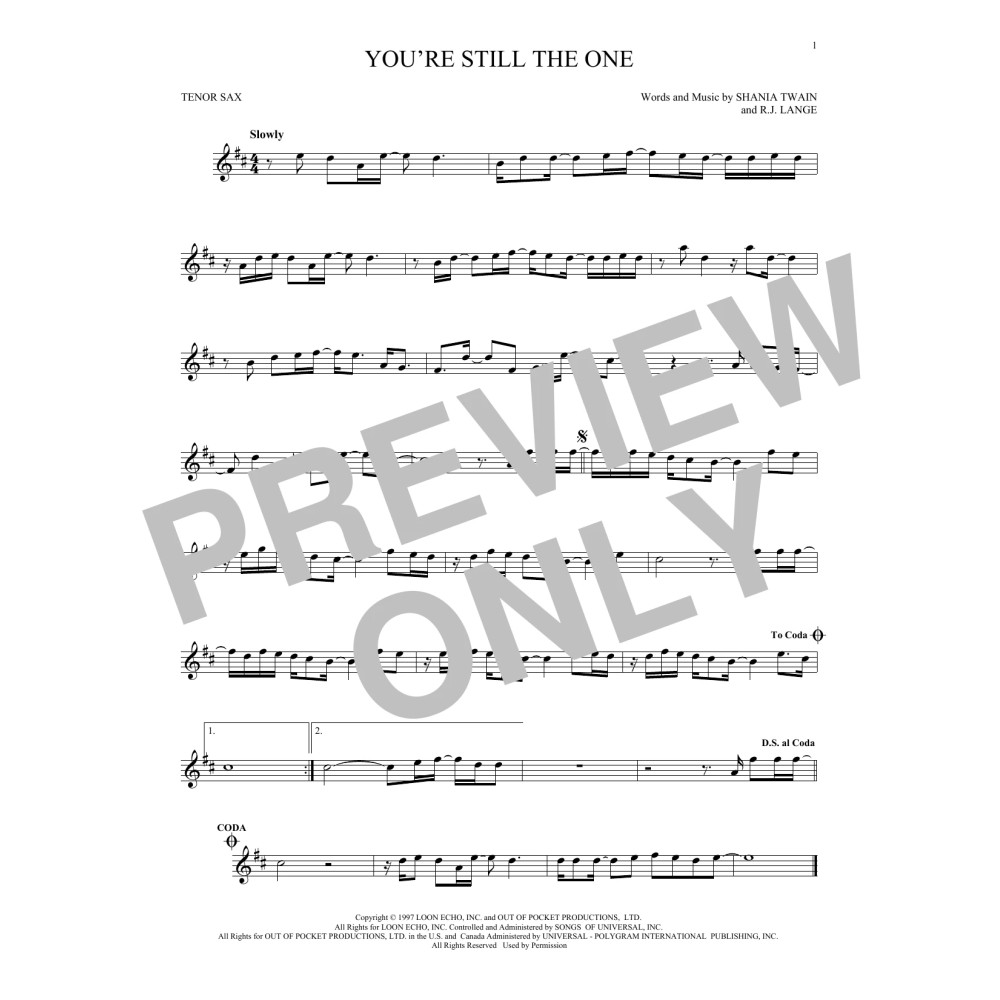 You're Still The One
