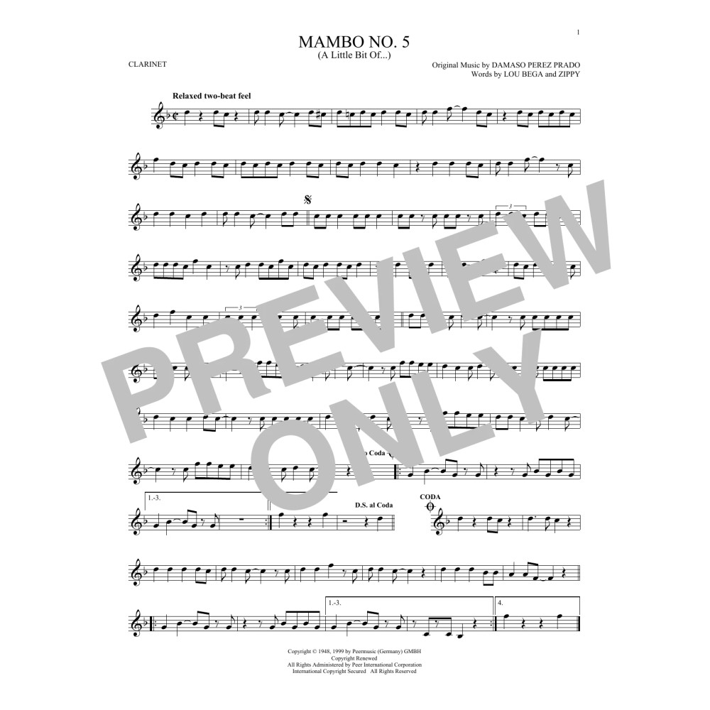 Mambo No. 5 (A Little Bit Of...)