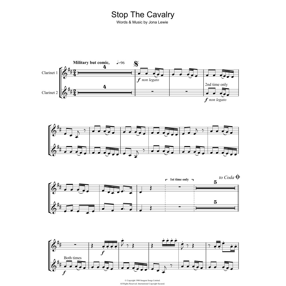 Stop The Cavalry