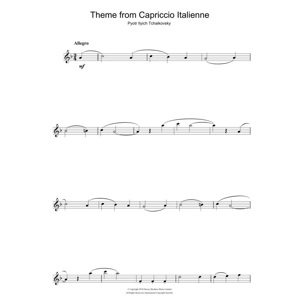 Capriccio Italienne
