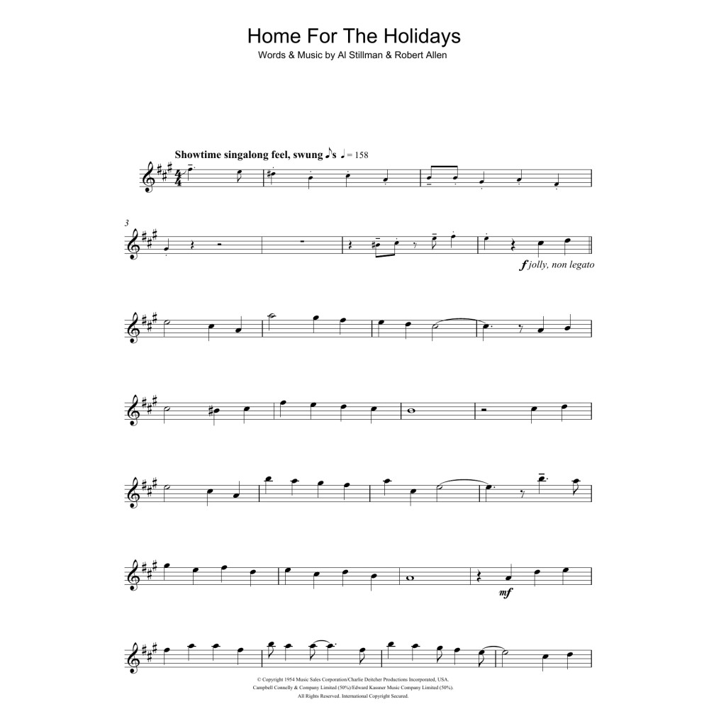 (There's No Place Like) Home For The Holidays