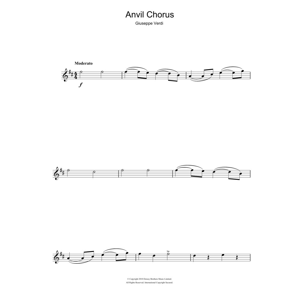 Anvil Chorus (from Il Trovatore)