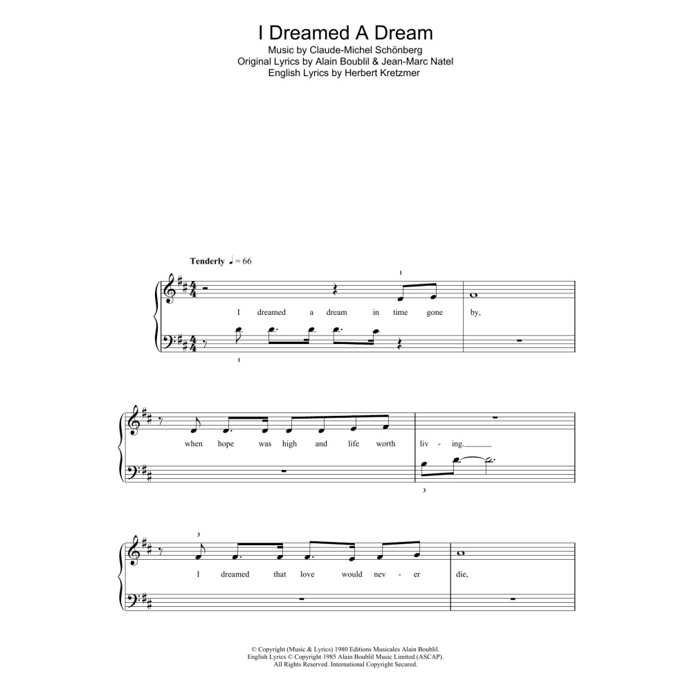 I Dreamed A Dream (from Les Miserables)
