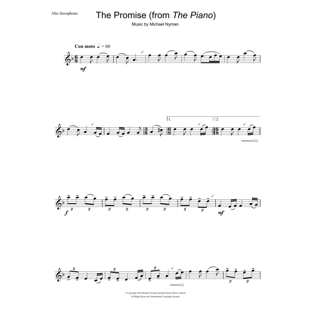 The Promise (from The Piano)