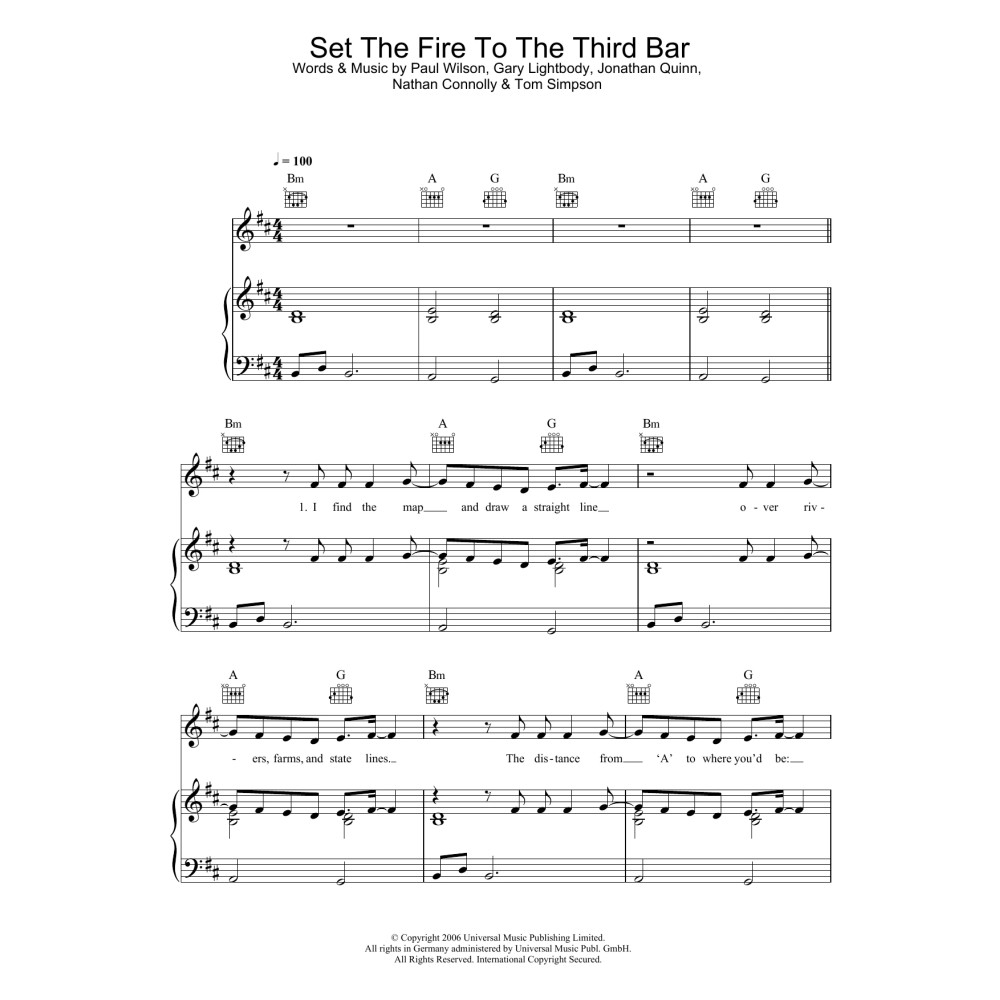 Set The Fire To The Third Bar
