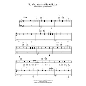 So You Wanna Be A Boxer (from Bugsy Malone)