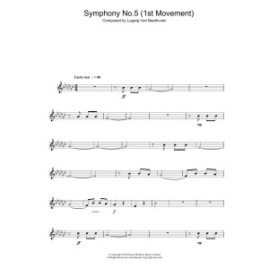Theme From Symphony No. 5, Op. 67 (1st Movement)