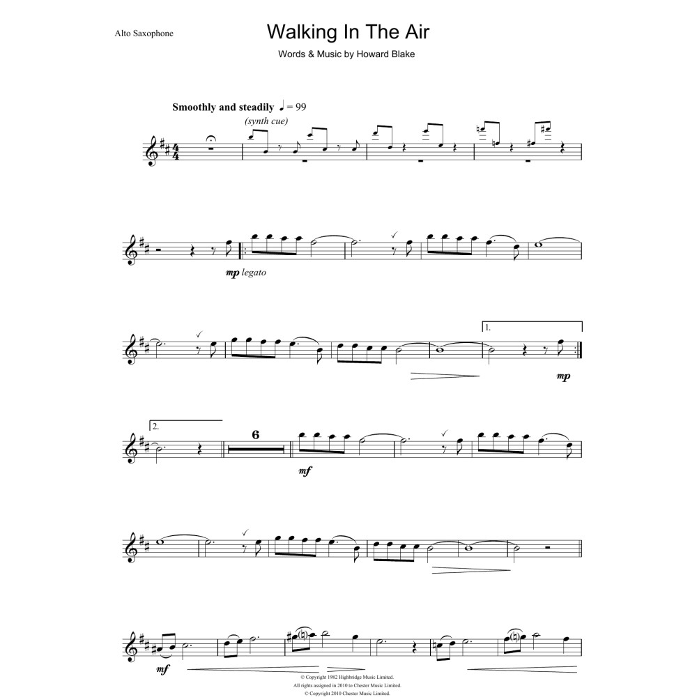 Walking In The Air (theme from The Snowman)