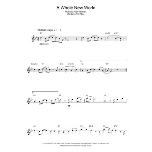 A Whole New World (from Aladdin)