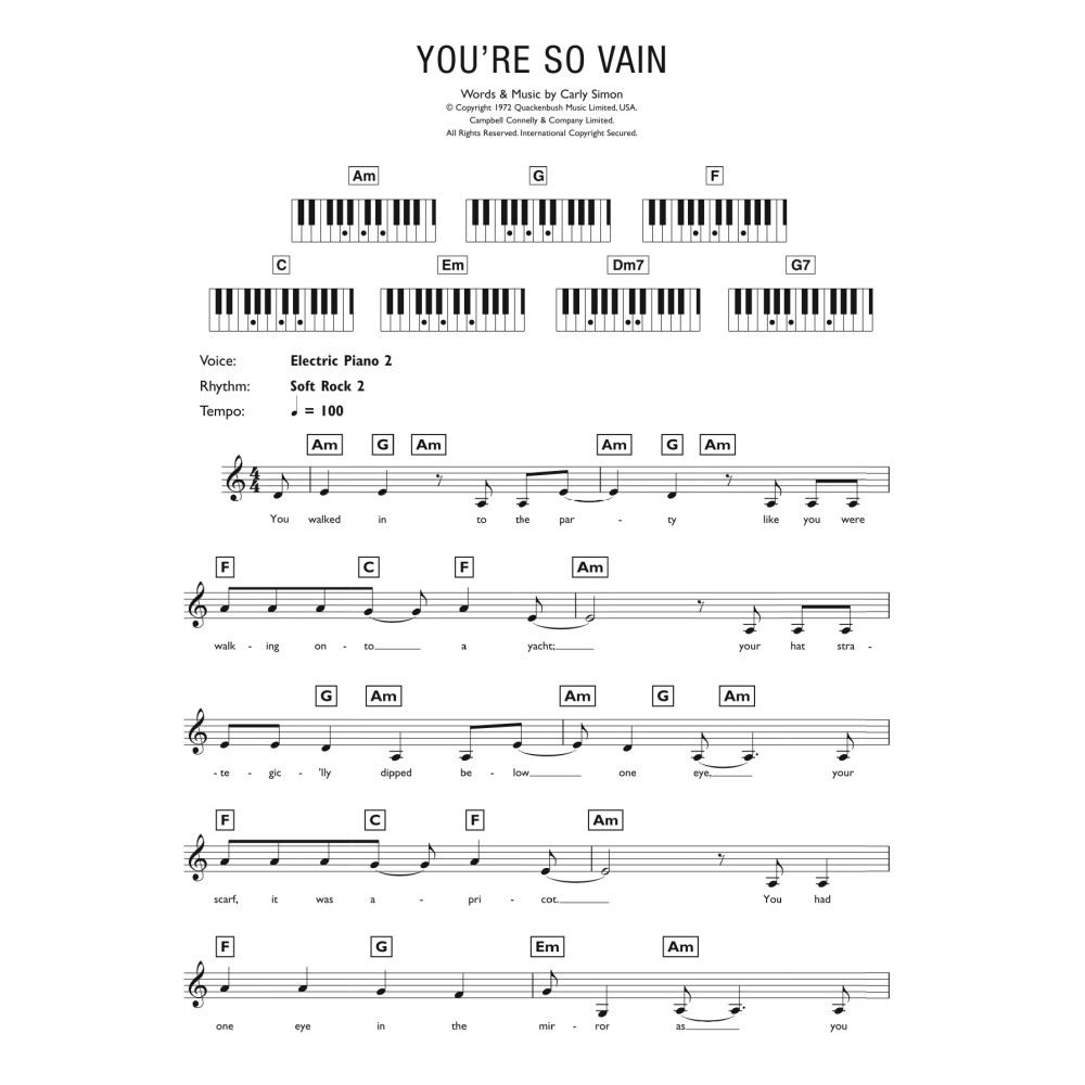 You're So Vain