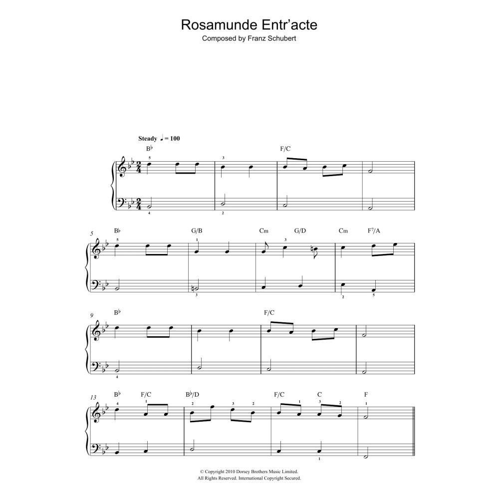 Rosamunde Entr'acte
