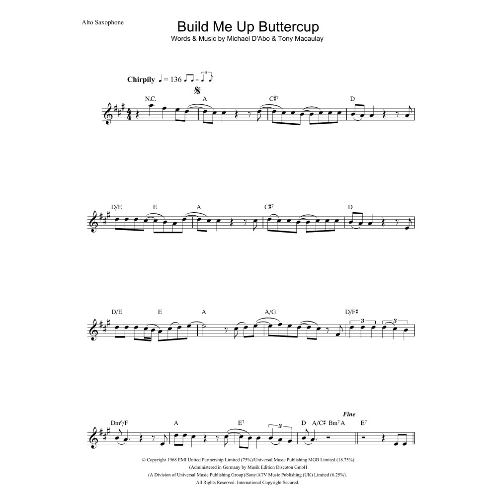 Build Me Up Buttercup