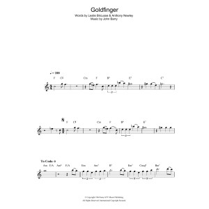 Goldfinger (from James Bond: 'Goldfinger')