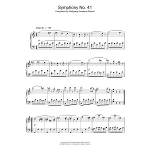 Symphony No.41 'Jupiter' (3rd Movement: Minuet)