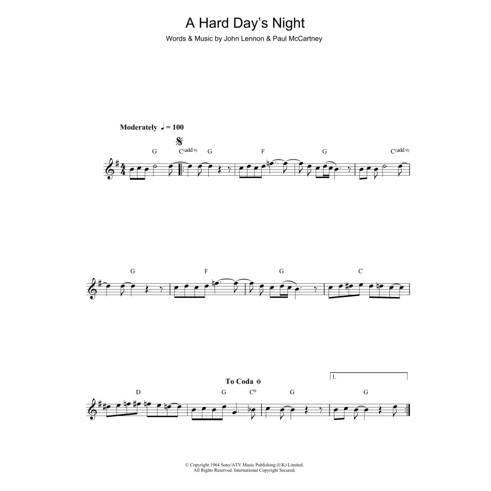 A Hard Day's Night