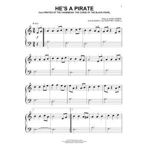 He's A Pirate (from Pirates Of The Caribbean: The Curse of the Black Pearl)