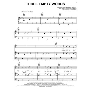 Three Empty Words