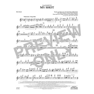 My Shot (from Hamilton) (arr. Michael Brown) - Piccolo