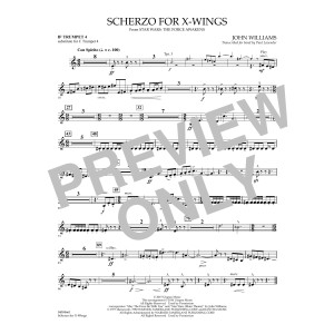 Scherzo for X-Wings - Bb Trumpet parts - Bb Trumpet 4 (sub. C Tpt. 4)