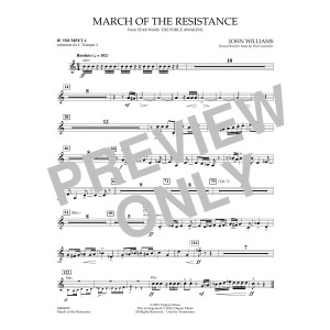 March of the Resistance - Bb Trumpet 1 (sub. C Tpt. 1 - - Bb Trumpet 4 (sub. C Tpt. 4)