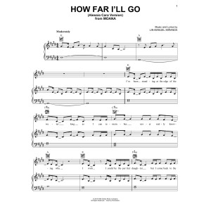 How Far I'll Go (from Moana)