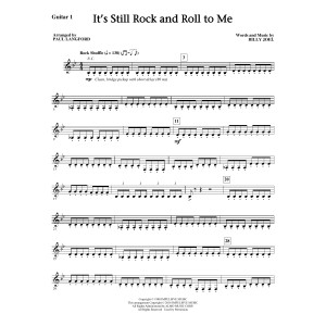 It's Still Rock And Roll To Me - Guitar 1
