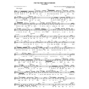 For The First Time In Forever (from Frozen)