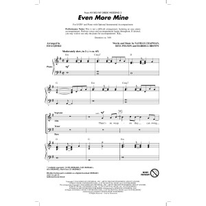 Even More Mine (arr. Ed Lojeski)
