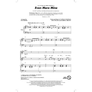 Even More Mine (arr. Ed Lojeski)