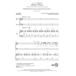 Better Place (arr. Ed Lojeski)