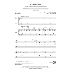 Better Place (arr. Ed Lojeski)