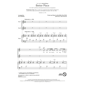 Better Place (arr. Ed Lojeski)