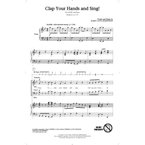 Clap Your Hands And Sing!