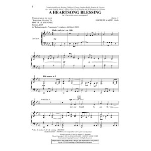 A Heartsong Blessing