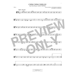 Chim Chim Cher-ee (from Mary Poppins)