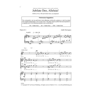 Jubilate Deo, Alleluia!