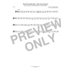Westward Ho, The Wagons!