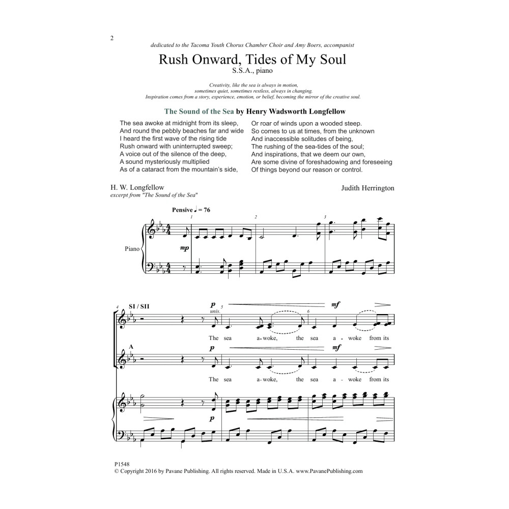 Rush Onward, Tides of My Soul