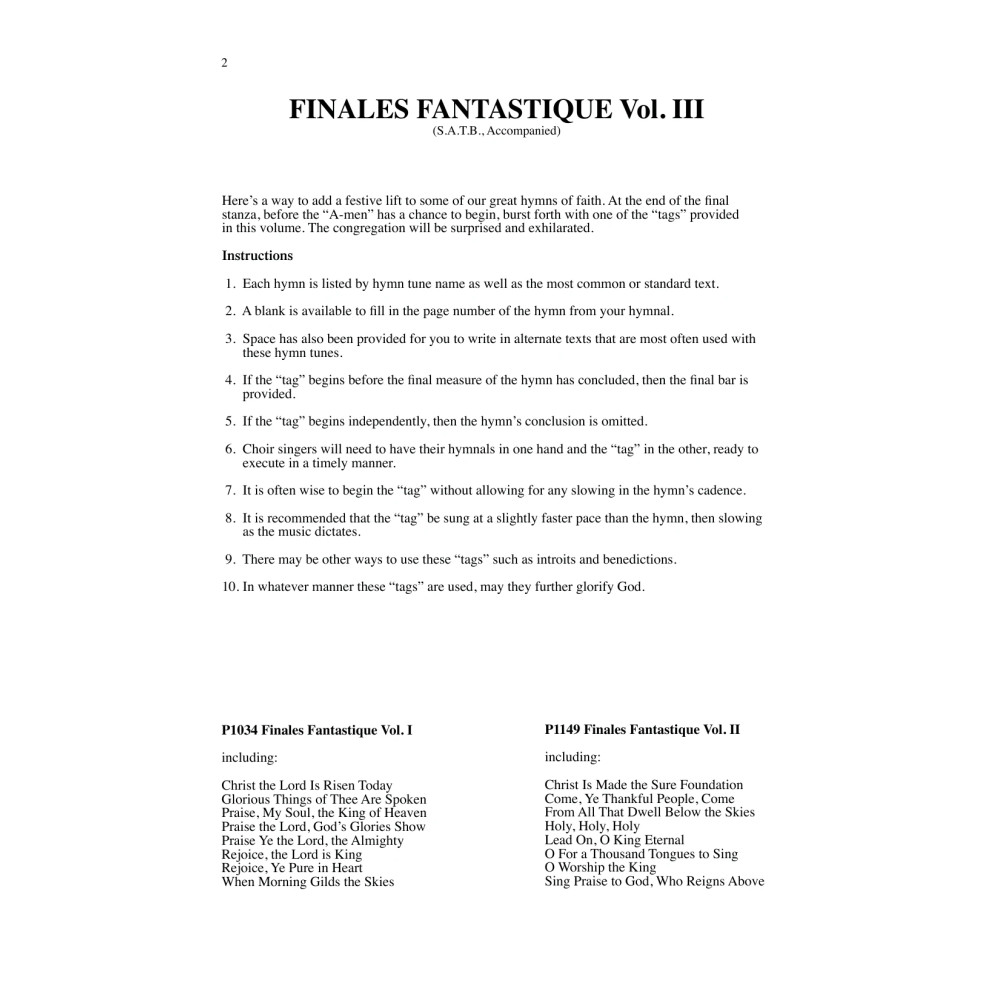 Finales Fantastique Vol. III