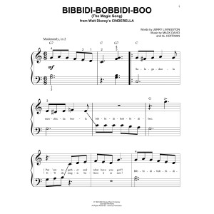Bibbidi-Bobbidi-Boo (The Magic Song) (from Cinderella)