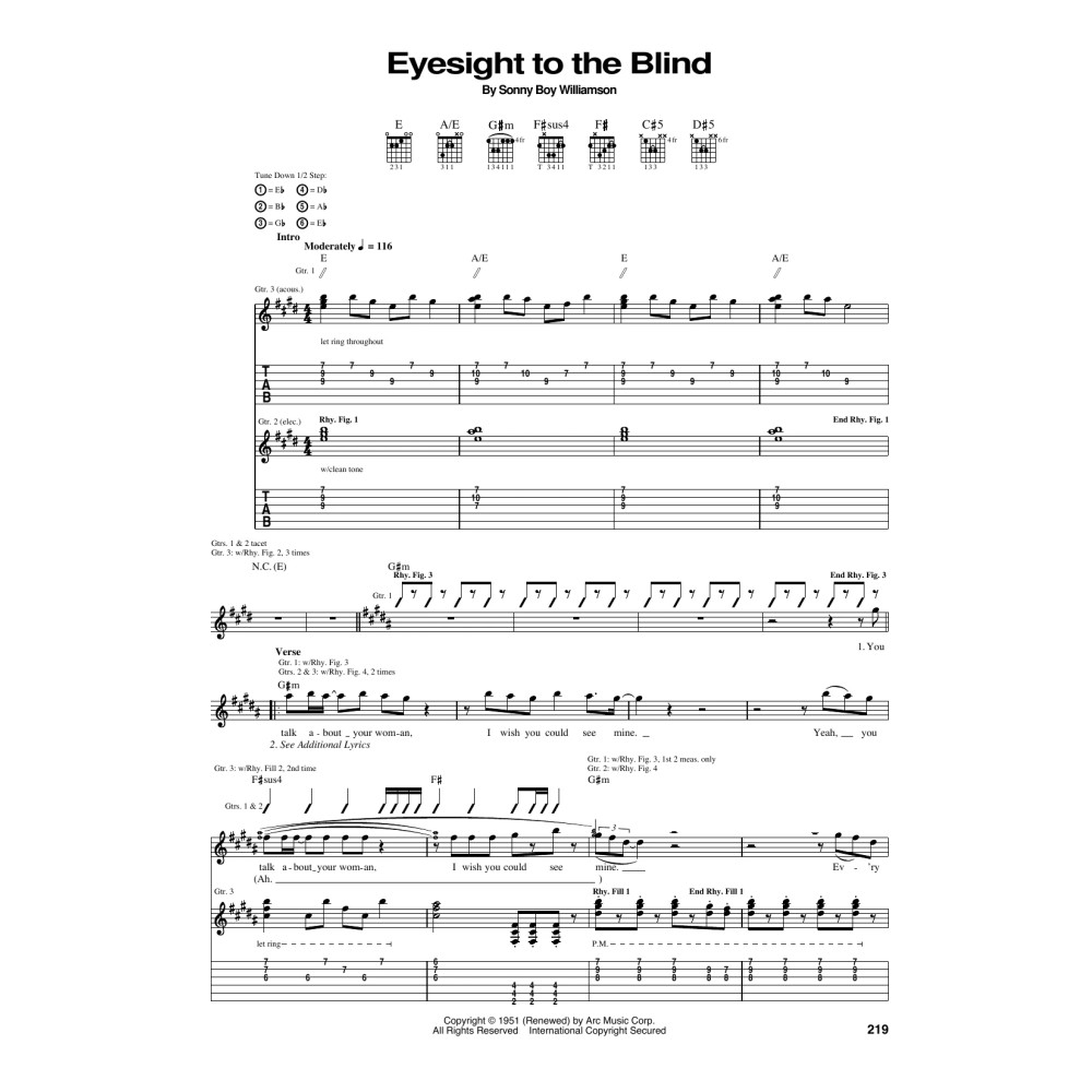 Eyesight To The Blind