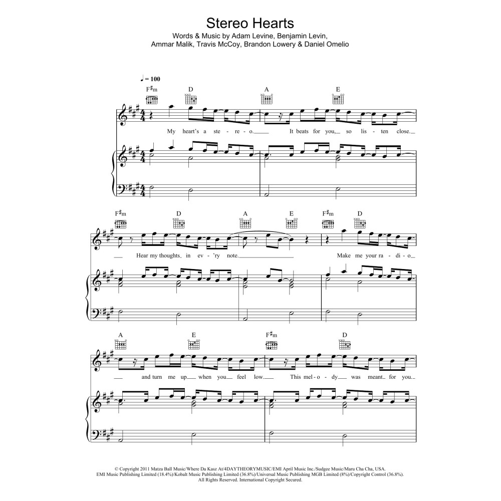 Stereo Hearts (feat. Adam Levine)