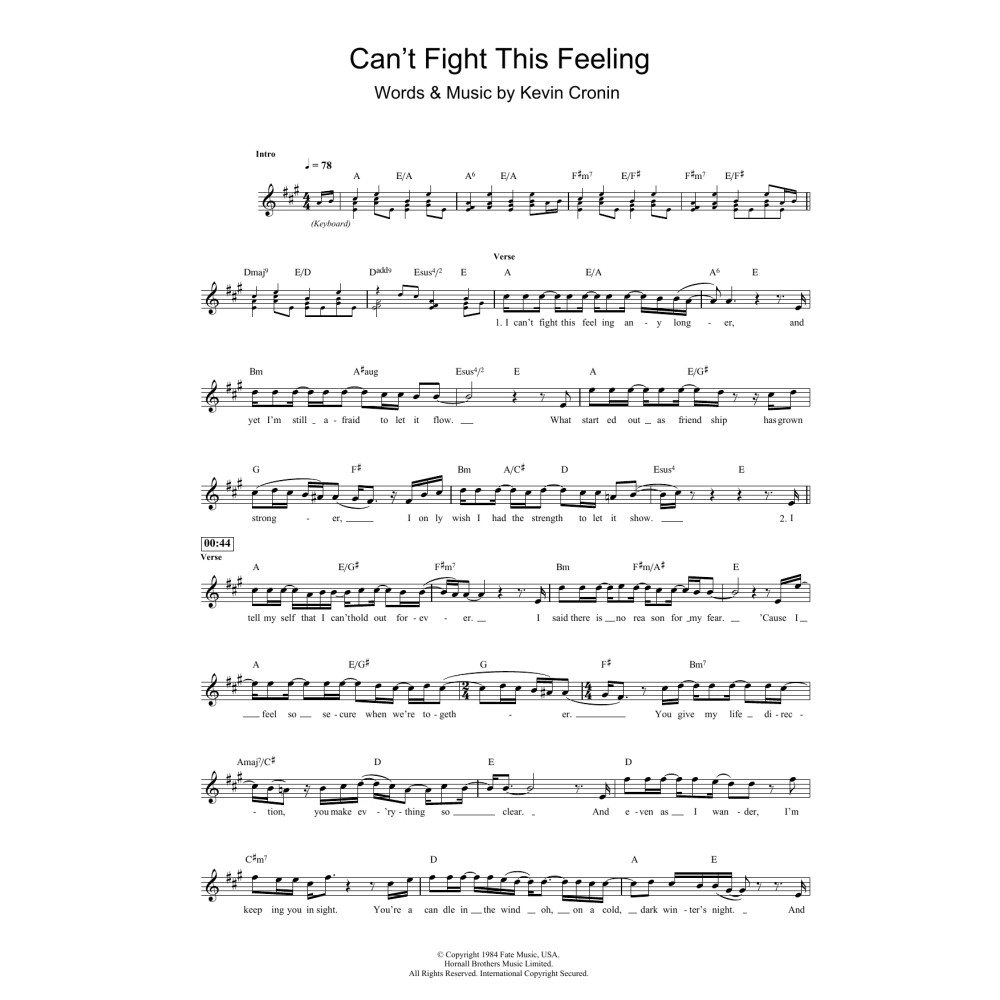 Can't Fight This Feeling
