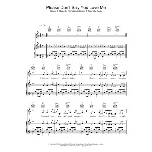 Please Don't Say You Love Me